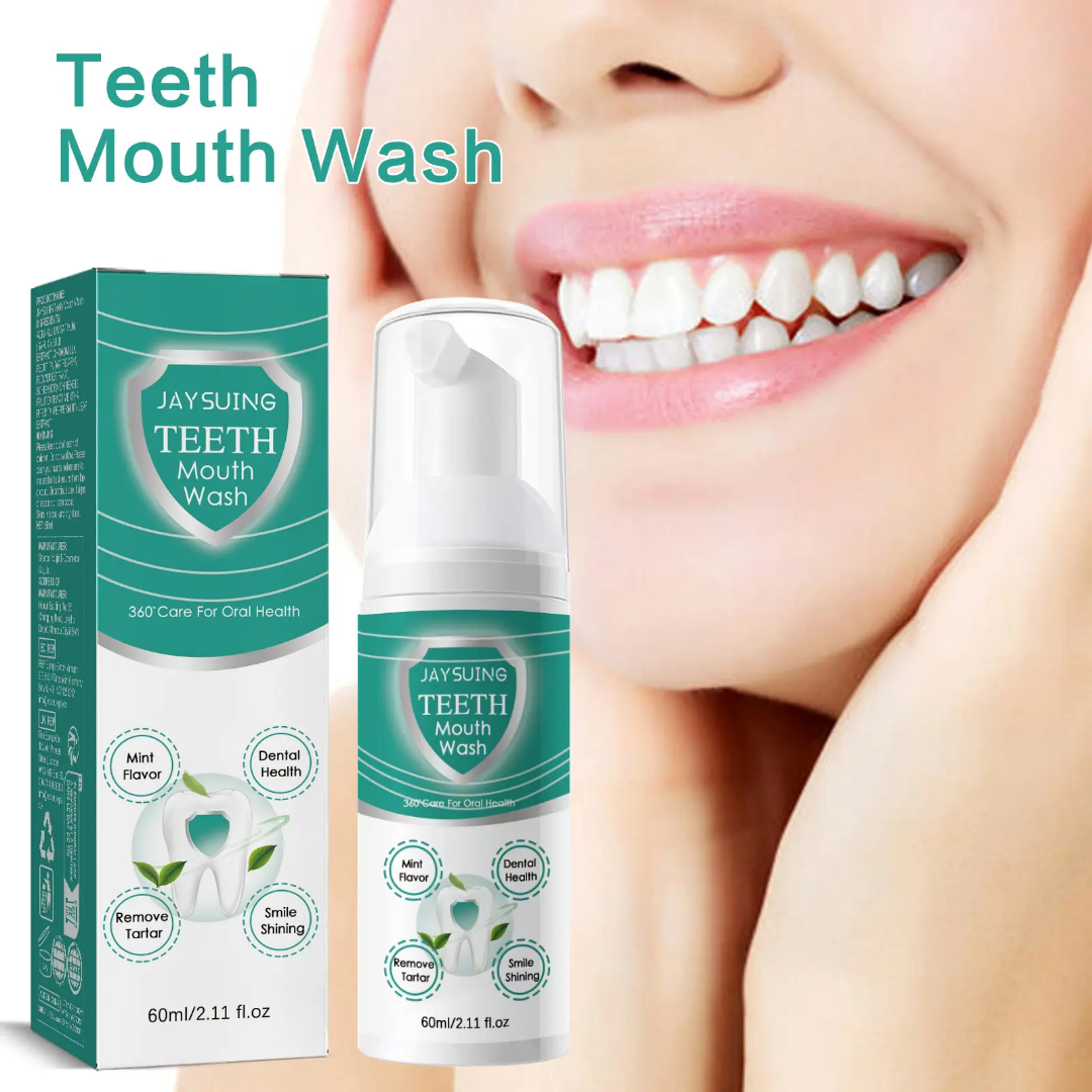 Mousse Nettoyante Bain de Bouche Dentaire – La Solution Complète pour une Bouche Saine