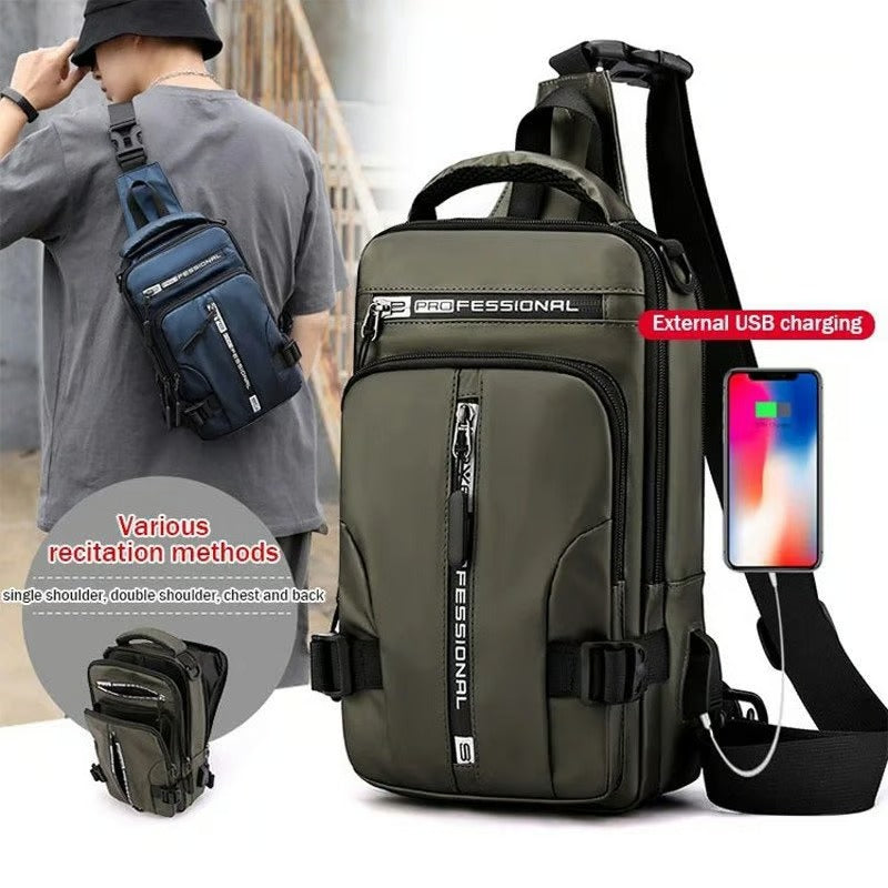 Sac bandoulière de voyage imperméable minimaliste PROFESSIONNAL