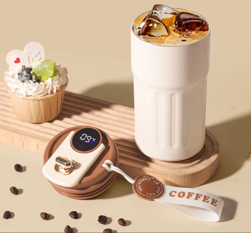 Tasse Isotherme avec Affichage LED de Température 2025 BJ