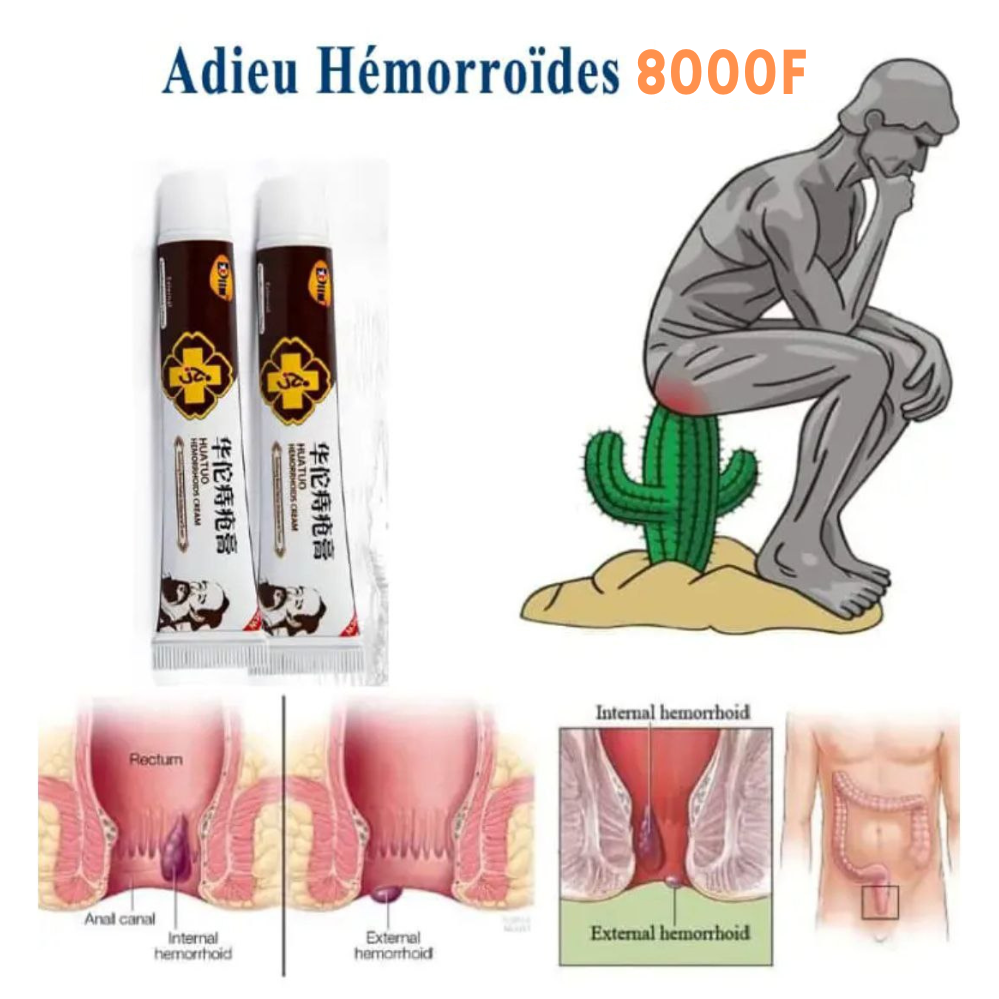 Crème herbals anti-hémorroïdes