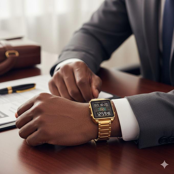 Montre Digitale de luxe pour hommes