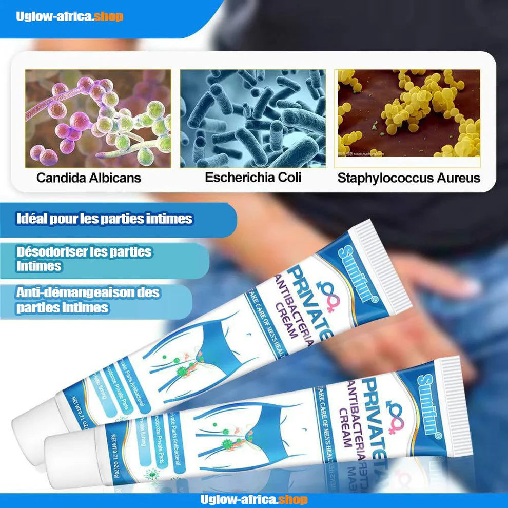 Crème anti-démangeaisons & Antibactérienne BJ