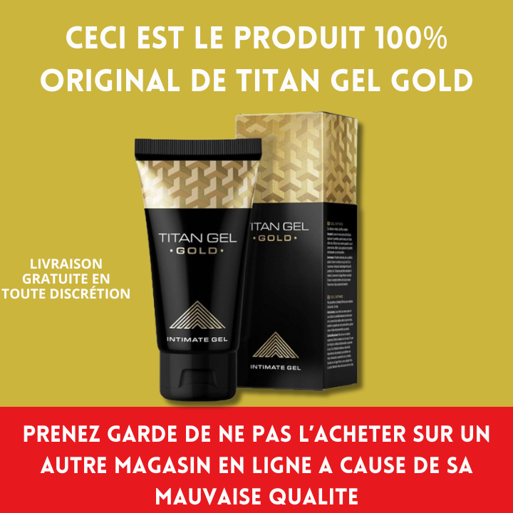 Gel 3 en 1 Titan gold Original 100% original