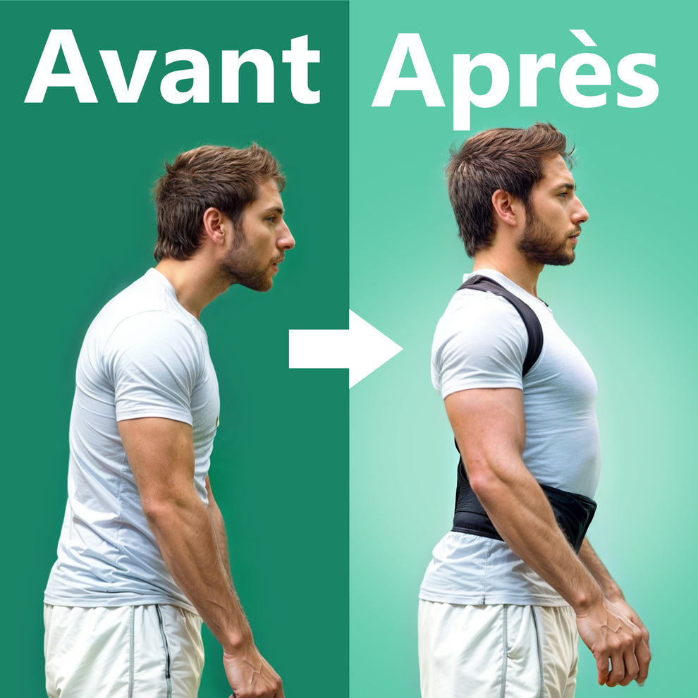 PosturePro™ | Corrige la posture et soulage les douleurs dorsales (100% satisfait ou remboursé)