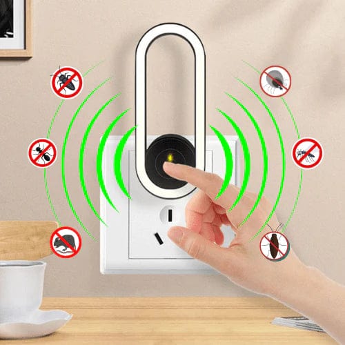 Répulsif anti-moustiques à ultrasons 2026 et lampe de sommeil LED.