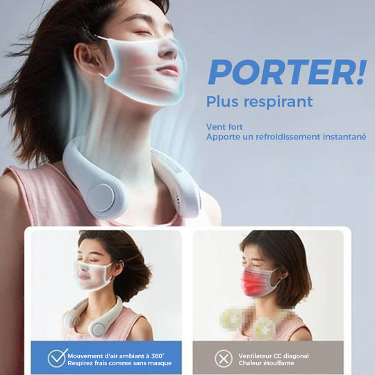 Nouveau Ventilateur de cou portable