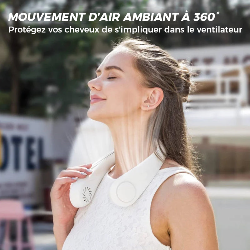 NOUVEAU VENTILATEUR PORTABLE DE COU