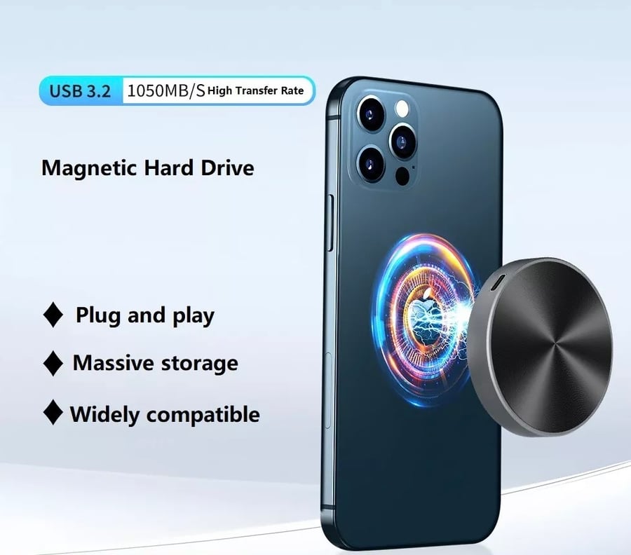 64GB Type-C interface Magnetic Removable Hard Drive