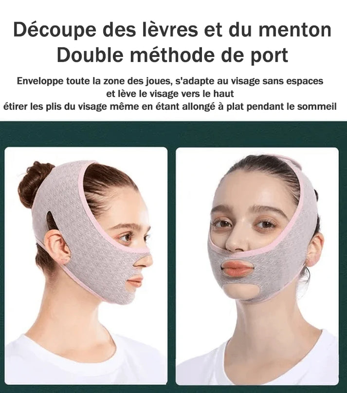 Bande de levage du visage