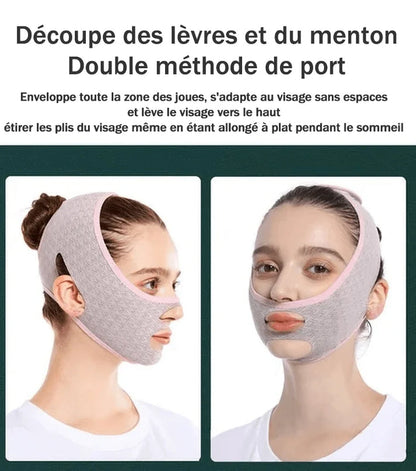 Bande de levage du visage