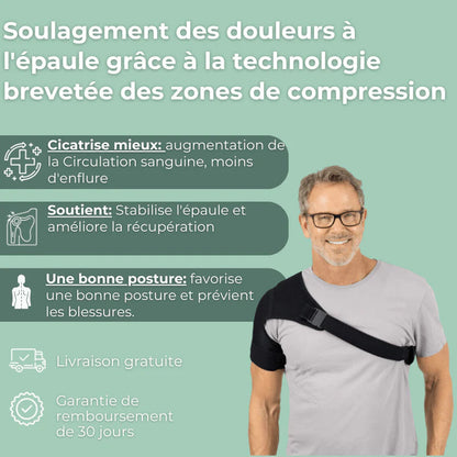 EpauleConfort® - Libérez-vous des douleurs avec notre soutien innovant pour l'épaule