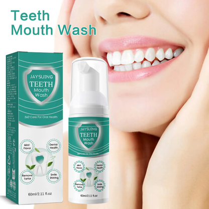 Mousse Nettoyante Bain de Bouche Dentaire – La Solution Complète pour une Bouche Saine