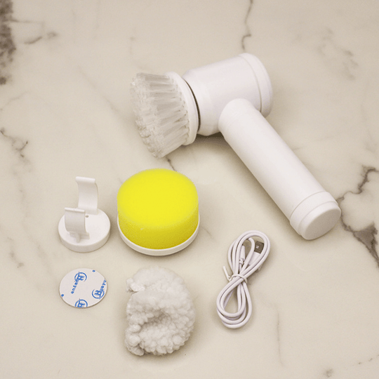 Brosse de nettoyage électrique rechargeable Saker