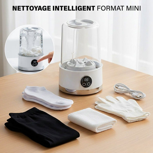 Mini Machine à Laver Intelligente Sans Fil Rechargeable .....