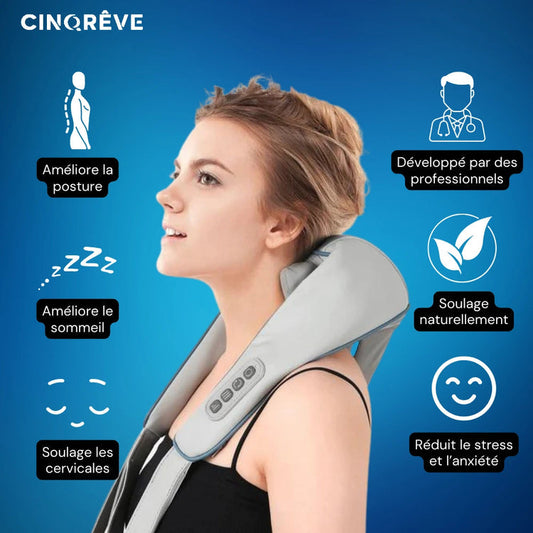 MASSEUR CERVICAL SHIATSU™ | CINQ REVES