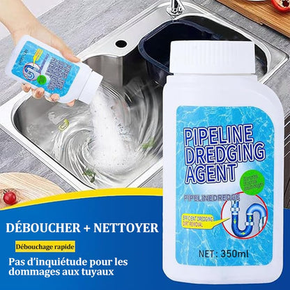 02 boîtes de 100ml d'Agent de dragage puissant pour canalisations de cuisine et de toilettes ⏰Super vente - 49 % de réduction🔥