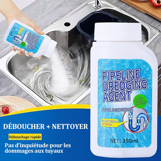 02 boîtes de 100ml d'Agent de dragage puissant pour canalisations de cuisine et de toilettes ⏰Super vente - 49 % de réduction🔥