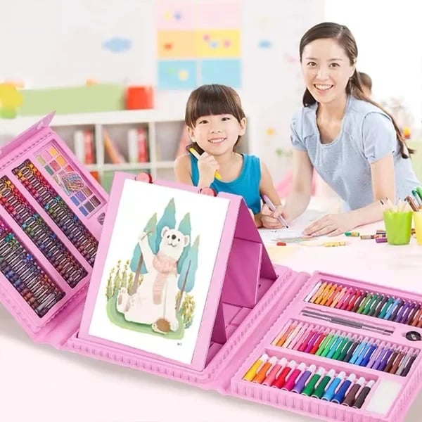 Ensemble de fournitures d'art de luxe pour enfants