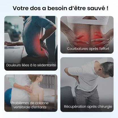 Appareil de Massage et d'Acupuncture à Thérapie Magnétique pour les Lombaires🌿