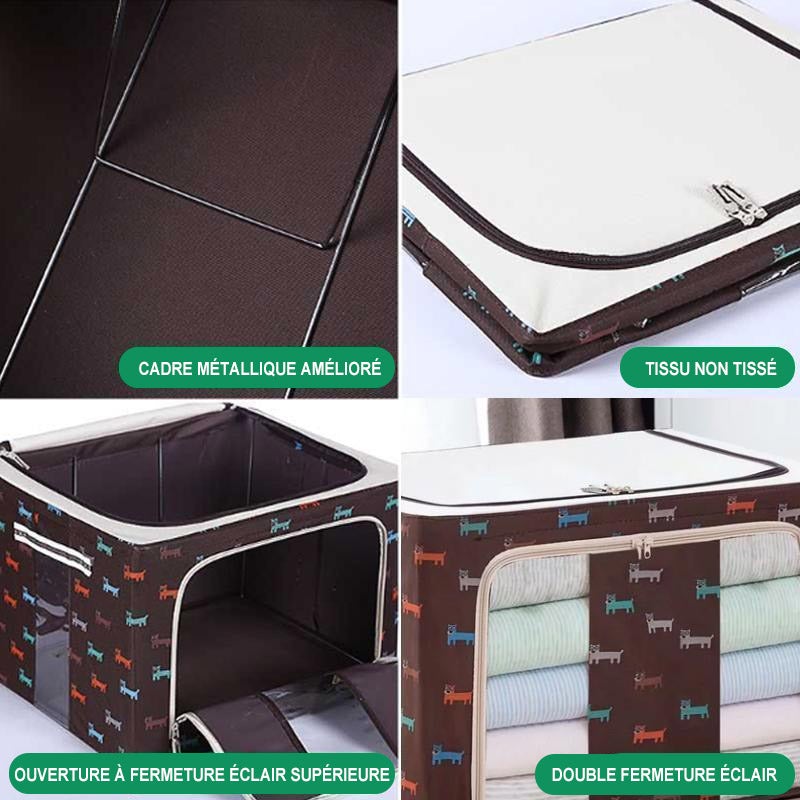 Sac de Rangement Pliable Pour Couette Et Vêtements