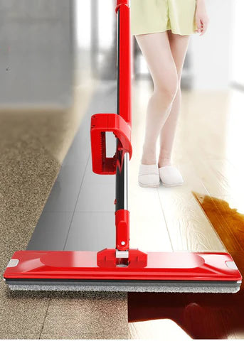 Balai Serpillière ( Couleur blanche) Auto-Essorage Pour différents Type De sols