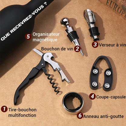 Coffret à Tire-bouchon pour Amateurs de Vin