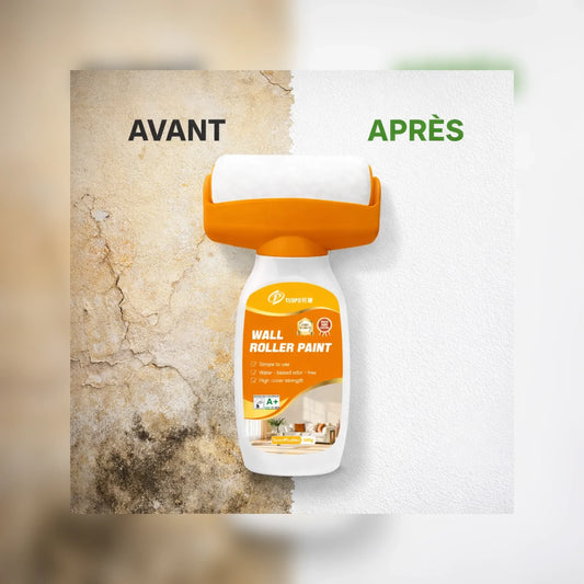 02 Boites de Rouleau de Peinture Blanc Réparateur Murale 500g 🎨.....