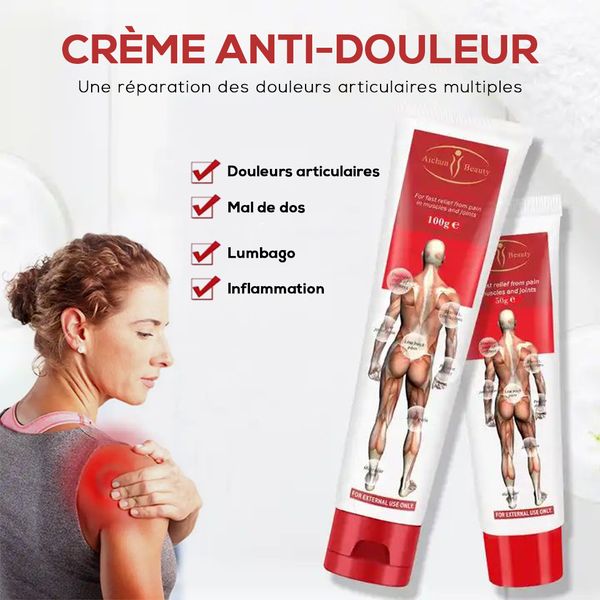 Crème anti-douleur