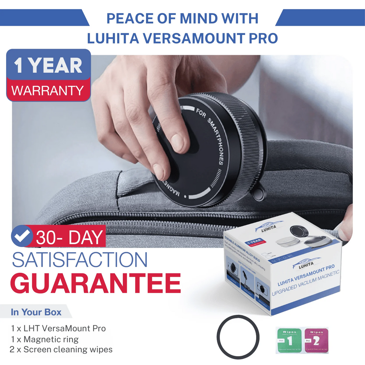 Support magnétique LUHITA™ Versamount Pro 360 2025