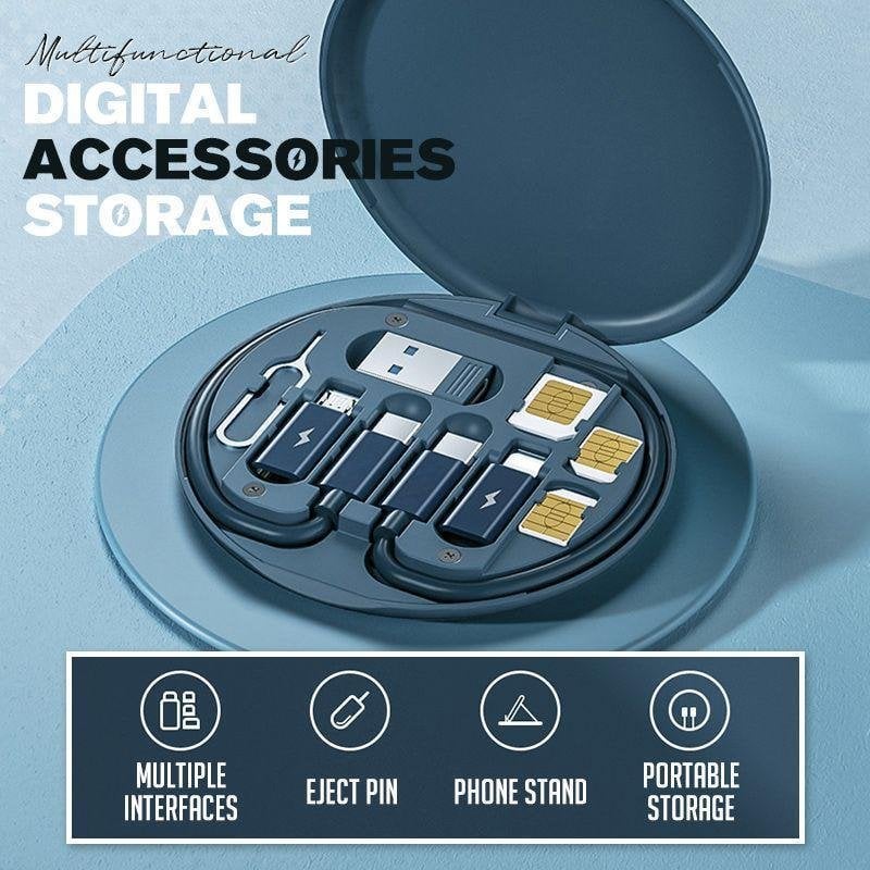 Mini boîte de rangement pour gadgets numériques