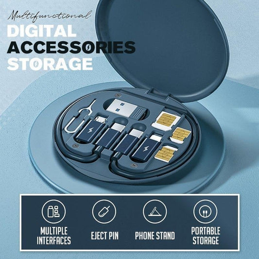 Mini boîte de rangement pour gadgets numériques