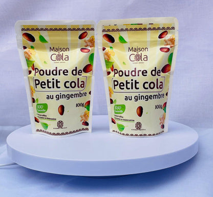 Poudre de Petit Cola au Gingimbre 100g : Asphrodisiac Naturelle 100% BIO