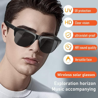 LUNETTE DE SOLEIL AUDIO BLUETOOTH A CONDUCTION OSSEUSE