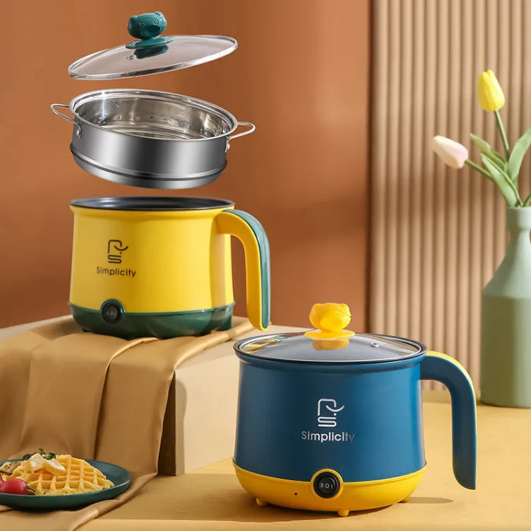 Mini cuiseur électrique Non rechargeable de 1,5 litres  ( Capacité 1,5L . Garantie 30 Jours )