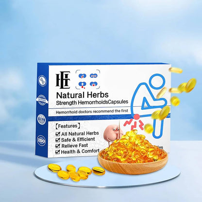 Capsules d'hémorroïdes naturelles à base de plantes
