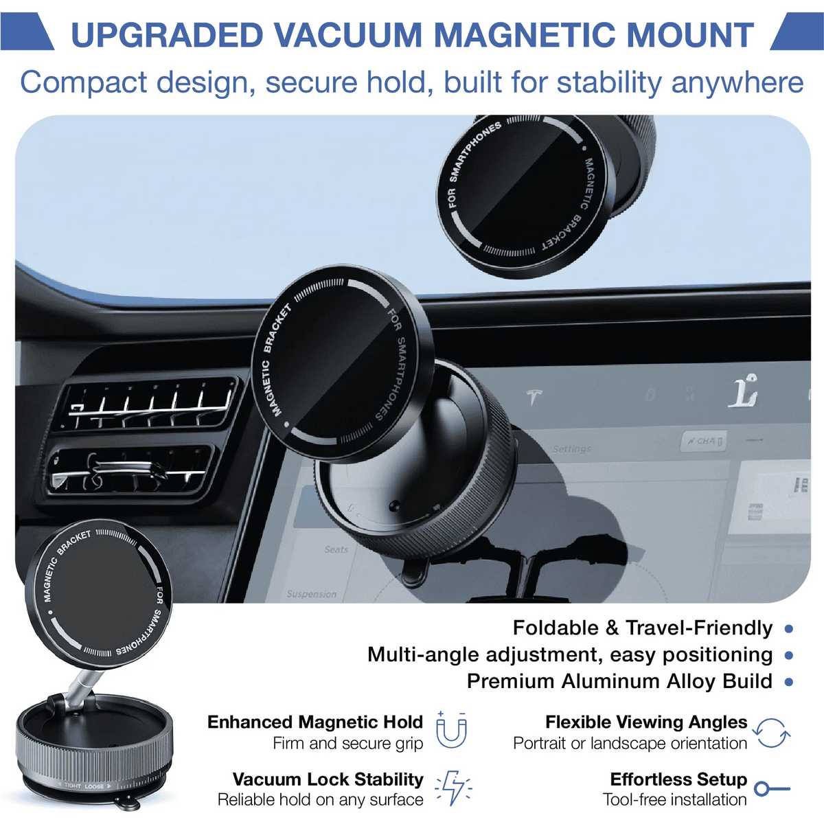 Support magnétique LUHITA™ Versamount Pro 360 2025
