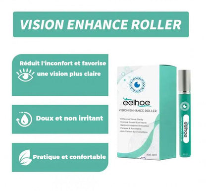 VISION ENHANCE ROLLER |Traitement de la myopie, soin pour éliminer la fatigue oculaire, les cernes et les sacs de vache, , minceur de la vision