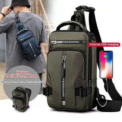 Sac bandoulière de voyage imperméable minimaliste PROFESSIONNAL