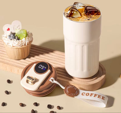 Tasse Isotherme avec Affichage LED de Température 2025 BJ