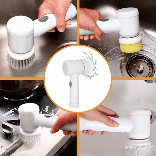 Brosse de nettoyage électrique rechargeable