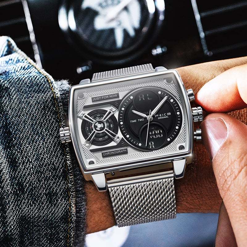 Neon Matrix Double Chronographe