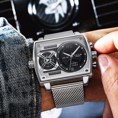 Neon Matrix Double Chronographe