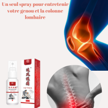 Spray antibactérien analgésique pour la Douleur de genou et colonne lombaire