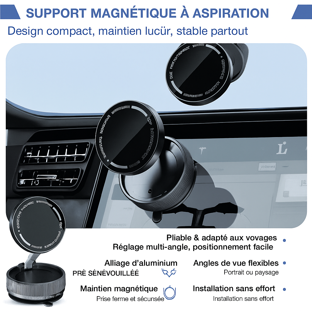 Support magnétique LUHITA™ Versamount Pro 360 2025