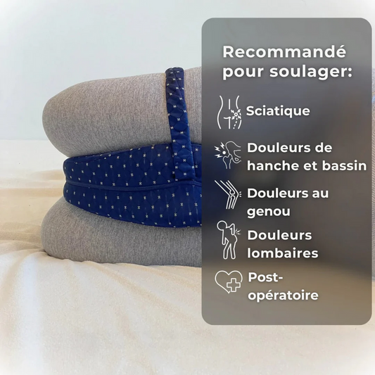 🛏️ Coussin Orthopédique Harmonie – Le secret d'un sommeil sans douleur BJ