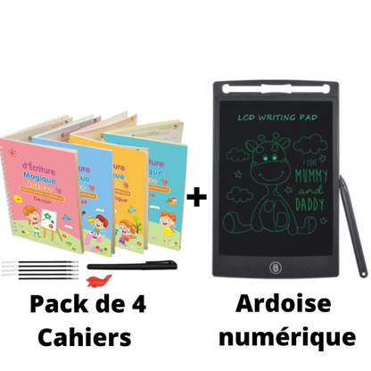 04 Cahiers Magiques™- CAALY FORMAT A5 | UNE ECRITURE PARFAITE EN 14 JOURS CHRONO