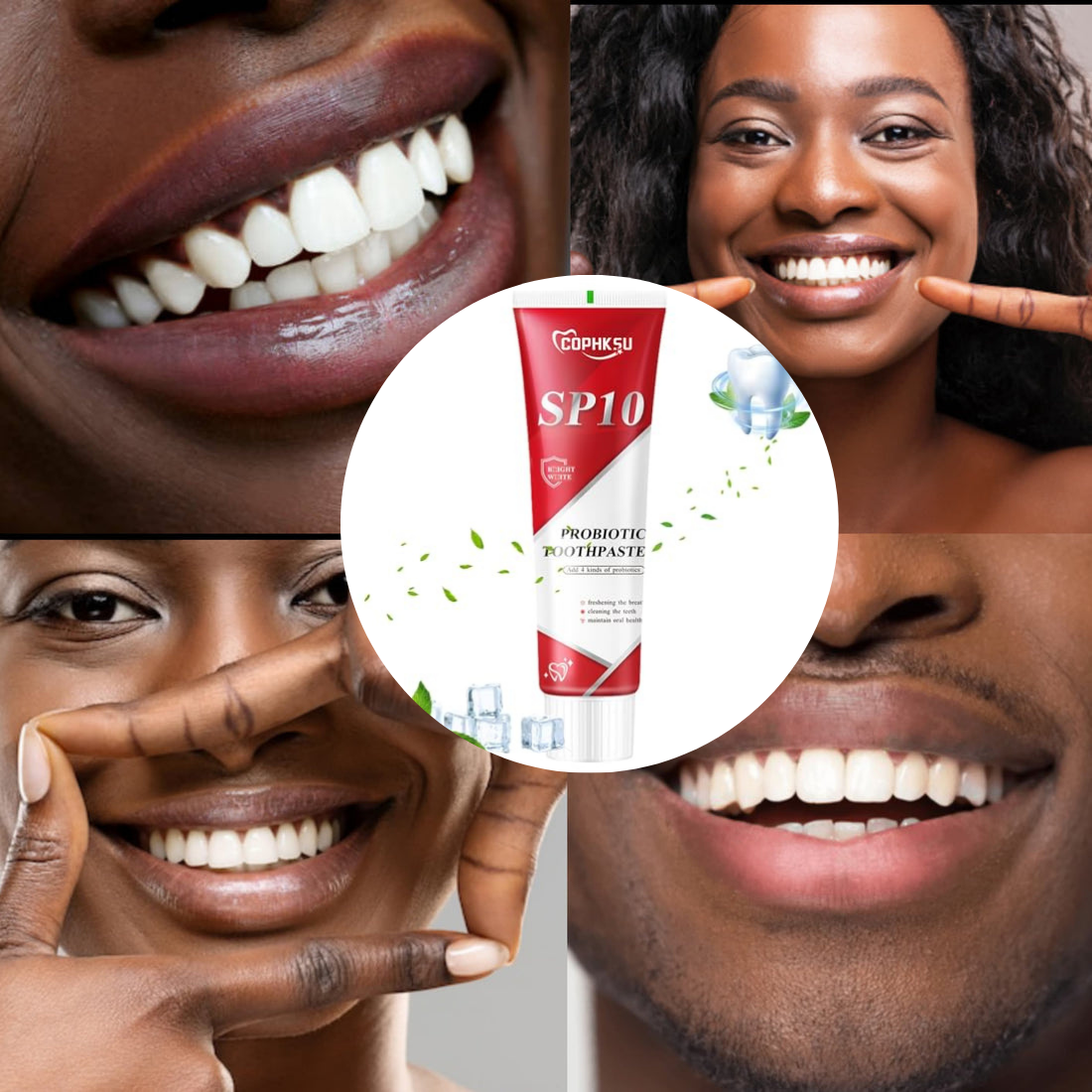Dentifrice blanchissant intensif dentaire probiotique SP-4