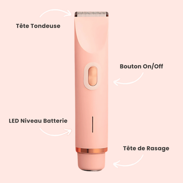 Silky® – Tondeuse Rasoir 2.0 Pour Hommes & Femmes | Zéro douleur | Résultats instantanés