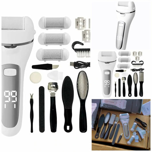KIT COMPLET APPAREIL DE PEDICURE: Soin Express Pour Talons Abîmés