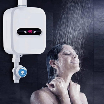 Chauffe-eau Instantané sans Réservoir - Design Compact avec Contrôle de Température Numérique pour Économie d'Énergie ⚡🚿 ....